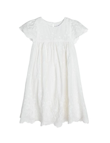 
						Rochie Cool Club, alb