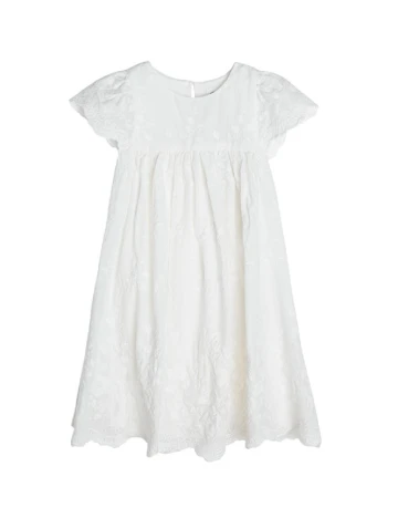 Rochie Cool Club, alb Alb