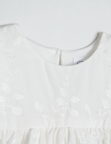 Rochie Cool Club, alb