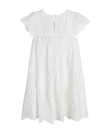 Rochie Cool Club, alb Alb