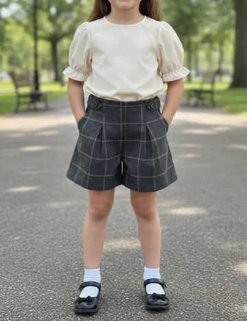 Pantaloni scurti Zara, gri Gri