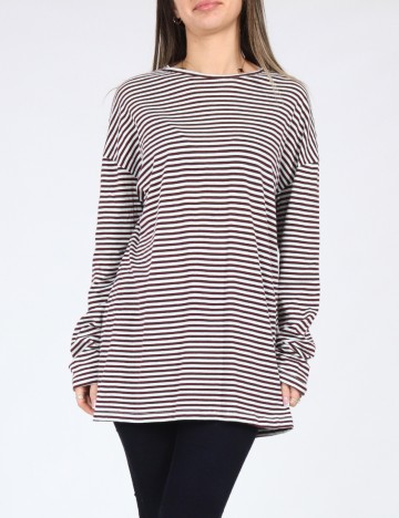 Bluza Oversize Zara, pruna