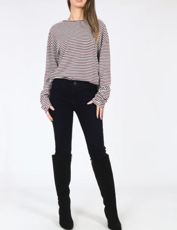 Bluza Oversize Zara, pruna Mov