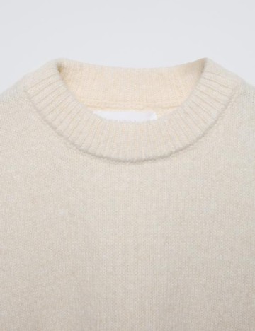 Pulover Zara, crem