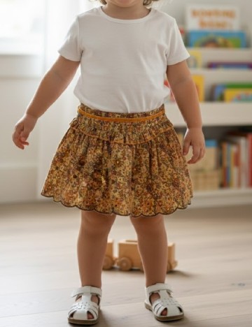 
						Fusta Zara, floral print