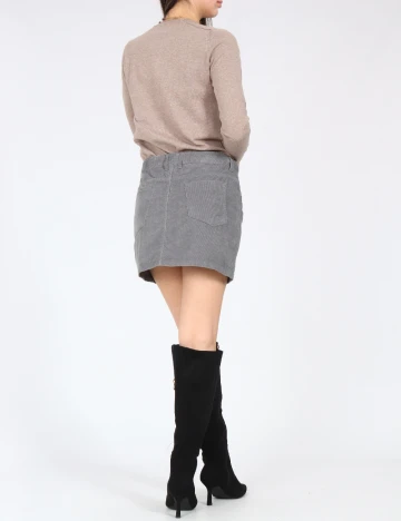 Fusta Zara, gri Gri