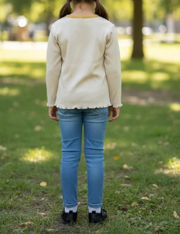 Bluza Zara, crem Crem