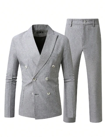 Costum SHEIN, gri Gri