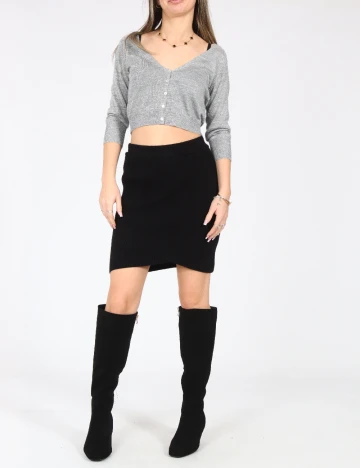 Fusta Zara, negru Negru