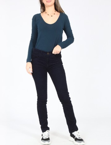 Pantaloni Zara, bleumarin