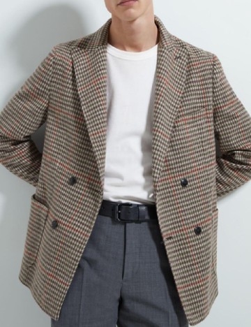 Sacou Zara, mix culori