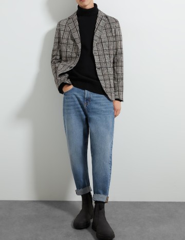 
						Sacou Zara, mix culori