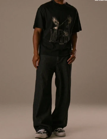 Pantaloni Musero, negru Negru