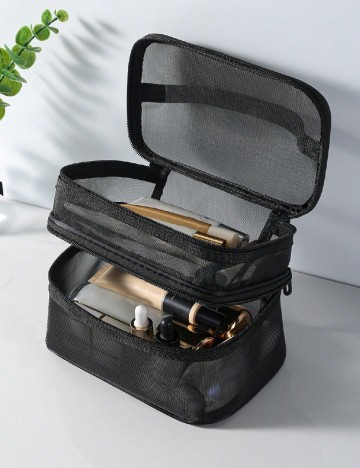 
						Geanta cosmetice SHEIN, negru