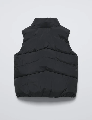 Vesta impermeabila Zara, negru Negru