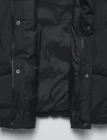 Vesta impermeabila Zara, negru Negru