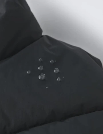 Vesta impermeabila Zara, negru Negru