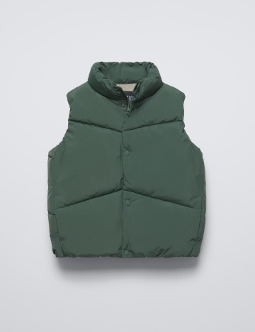 Vesta impermeabila Zara, verde