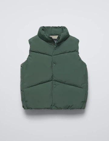 Vesta impermeabila Zara, verde Verde