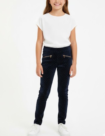 
						Pantaloni Zara, bleumarin