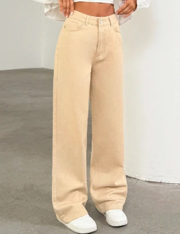 Blugi SHEIN, maro deschis Maro