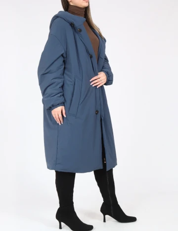 Geaca Zara, albastru Albastru