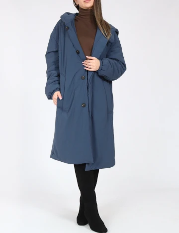 Geaca Zara, albastru Albastru