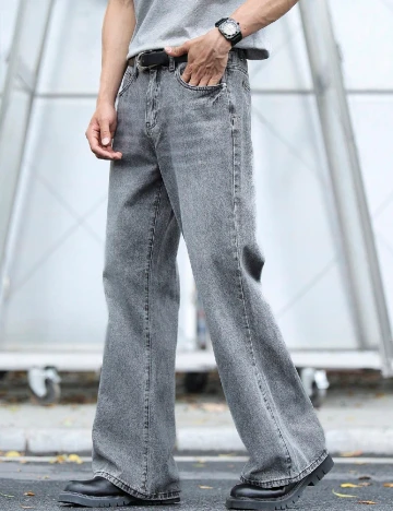 Blugi SHEIN, gri Gri