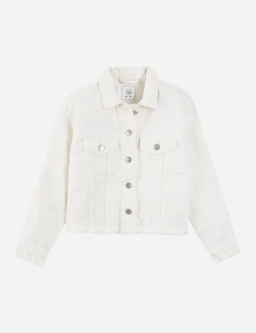 Jacheta Cool Club, alb Alb