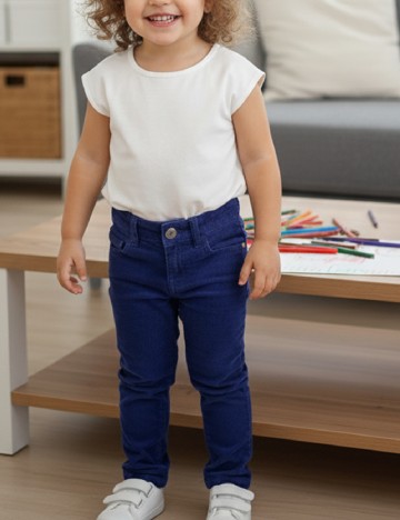 
						Pantaloni Zara, albastru