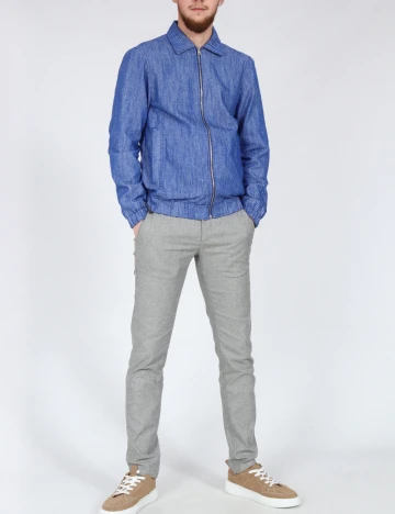 Jacheta Zara, albastru Albastru