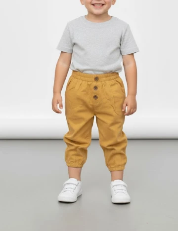 Pantaloni Zara, galben Galben