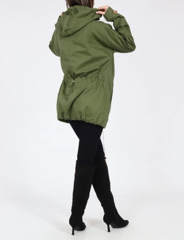 Geaca Zara, verde Verde