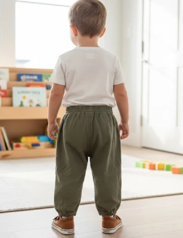 Pantaloni Zara, verde Verde