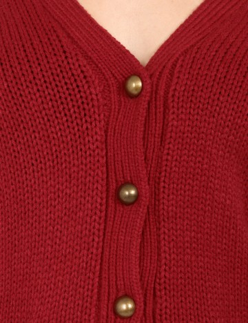 Cardigan Zara, rosu