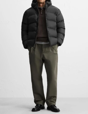 Geaca Zara, negru Negru