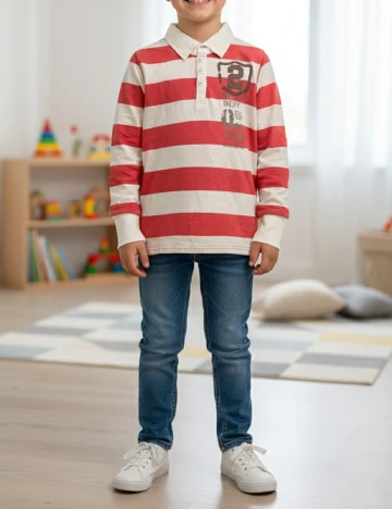 Bluza Zara, alb/roz Roz