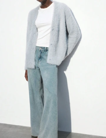 Cardigan SHEIN, gri Gri