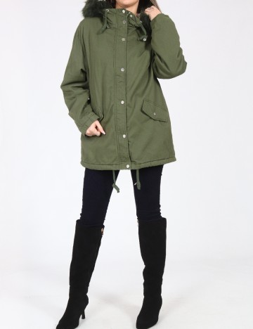 Geaca Pull&Bear, verde