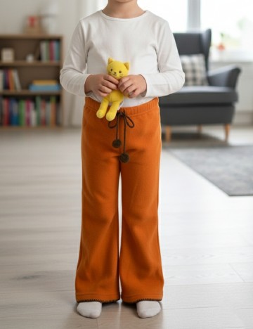 
						Pantaloni Zara, portocaliu