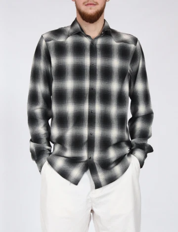 Pantaloni Zara, ecru Alb