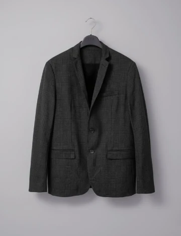 Sacou Zara, gri/negru Gri