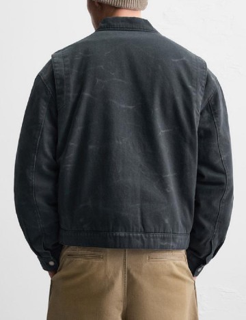 Jacheta Zara, gri inchis