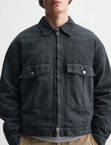 Jacheta Zara, gri inchis