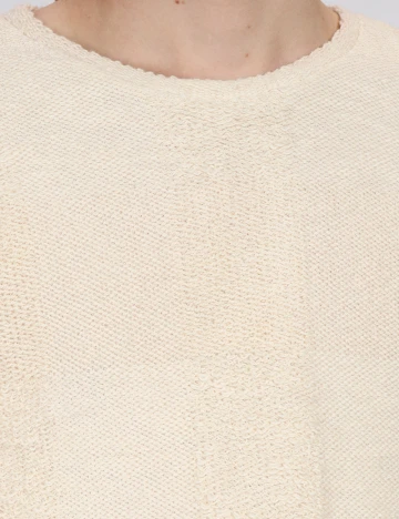 Tricou Zara, ecru Alb