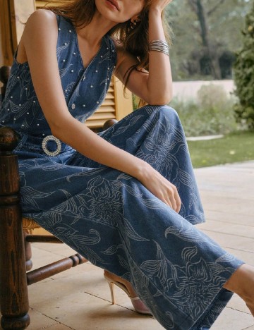 
						Salopeta MOTF, albastru