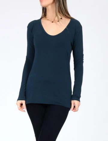 Bluza Zara, albastru Albastru