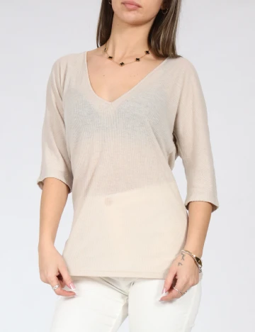 Bluza Zara, bej Crem