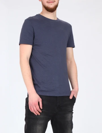 Tricou Zara, albastru Albastru