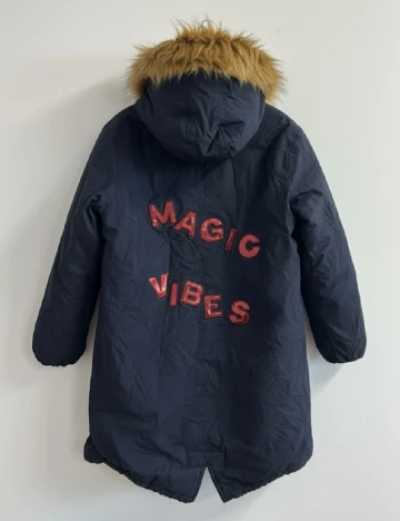 Geaca Zara, bleumarin Albastru